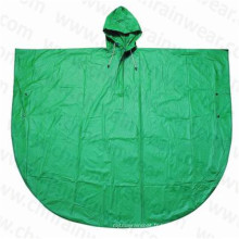 Poncho de pluie en PVC rond et peu coûteux